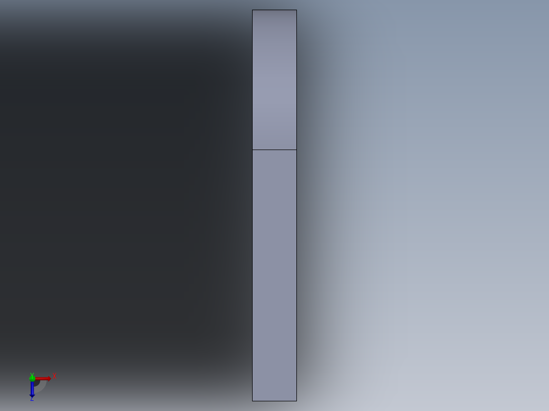 推土机 (2)俯视图