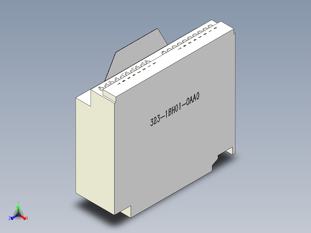 西门子电气 6ES7 323-1BH01-0AA0主视图