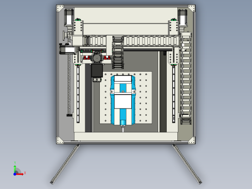CNC门式铣床前视缩略图