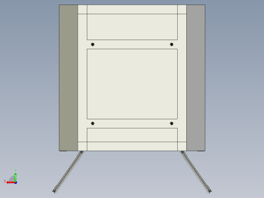 CNC门式铣床后视缩略图