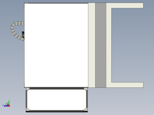 CNC门式铣床右视缩略图
