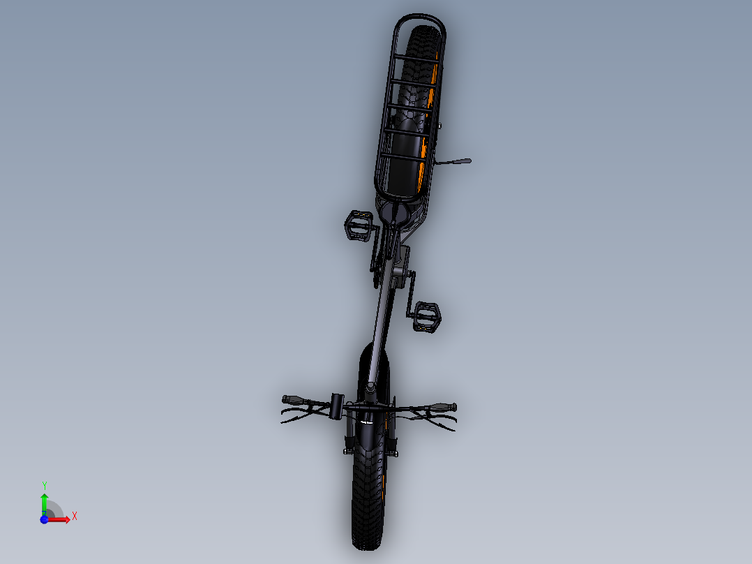 电动自行车，Wildtan M-5600   step前视图