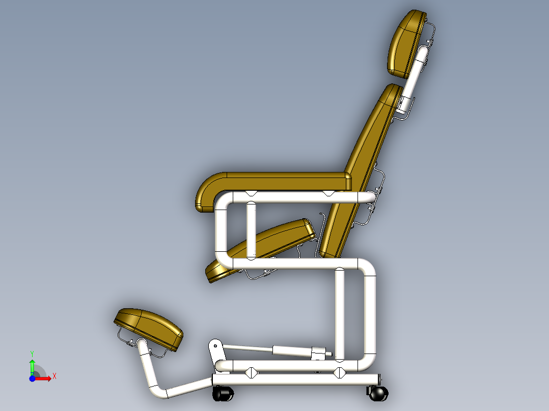 B2004096-骨科椅前视图