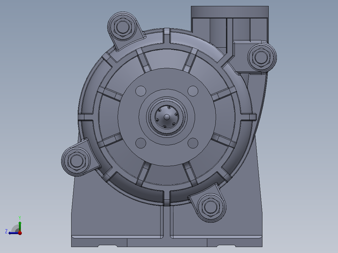 泵、水泵(56)右视图