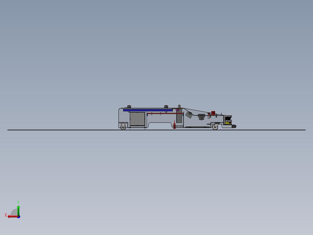 AGV小车、AGV(18)后视图