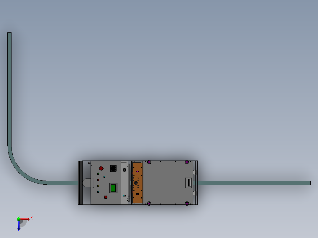 AGV小车、AGV(18)俯视图