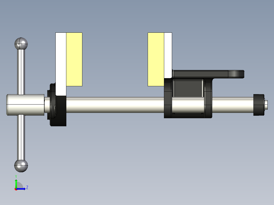 B2005198-木工夹具左视图