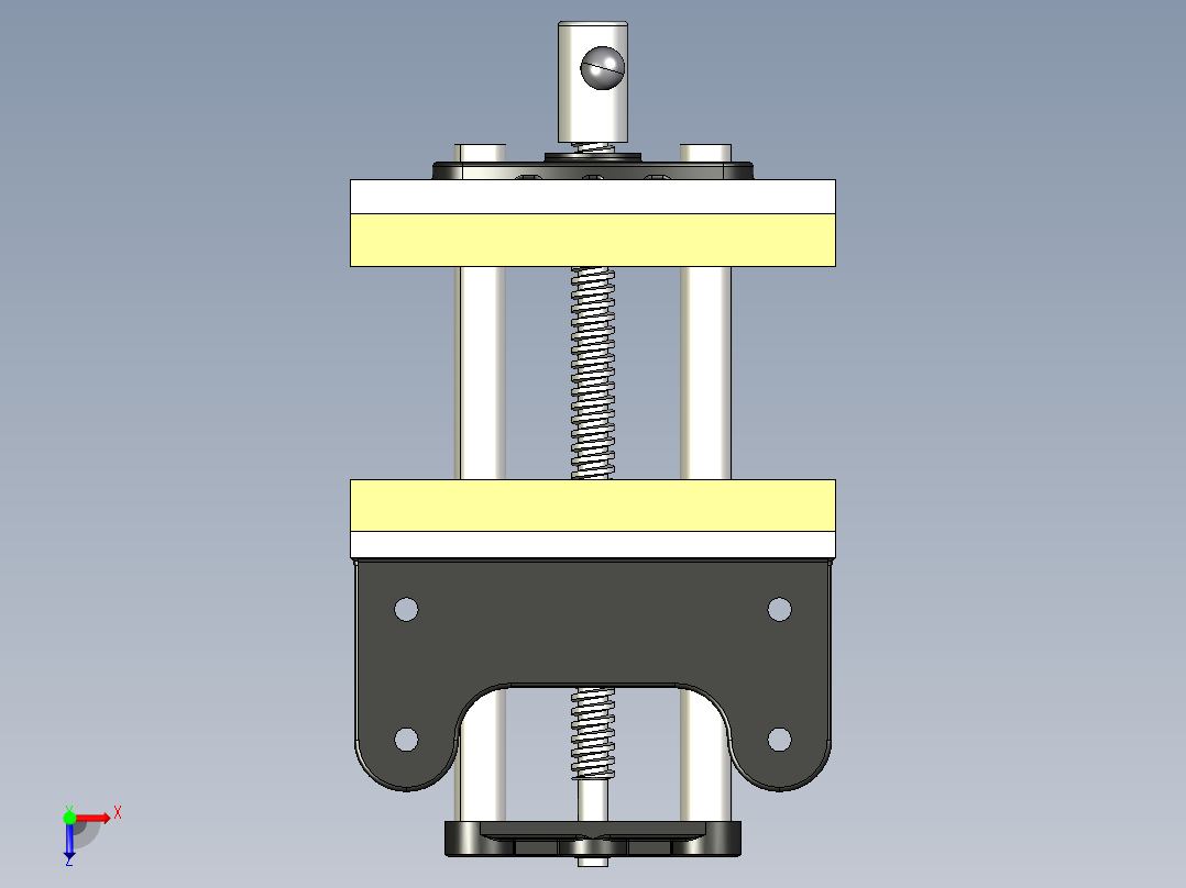 B2005198-木工夹具俯视图