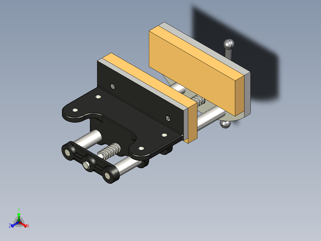 B2005198-木工夹具正等轴测图