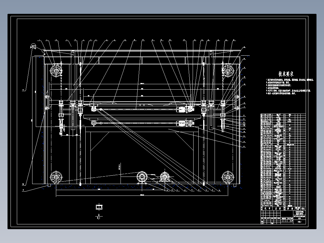 JX0917-地下升降式自动化立体车库(论文+DWG图纸)