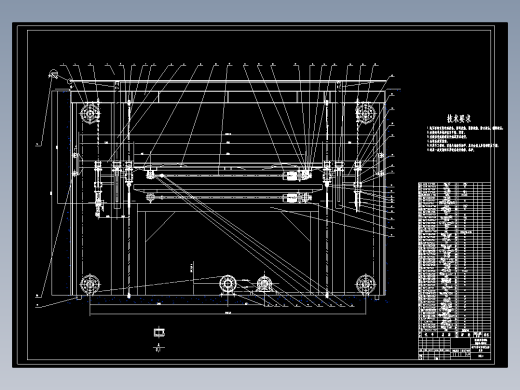 JX0917-地下升降式自动化立体车库(论文+DWG图纸)