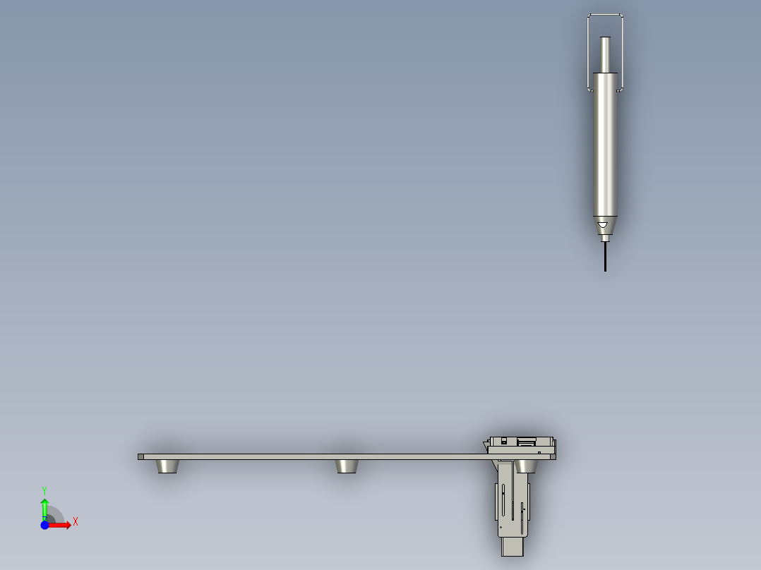 打螺丝平台D123-1344前视图