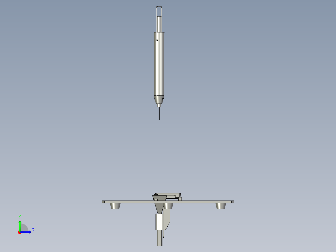 打螺丝平台D123-1344左视图