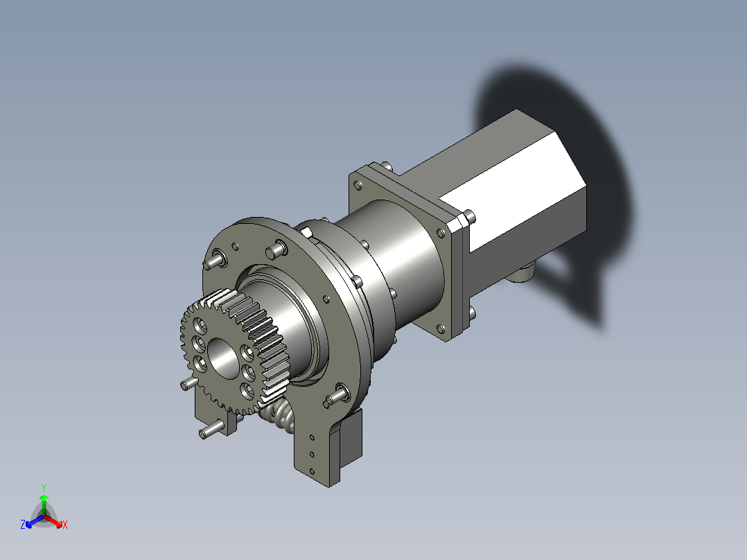 搬运滑台消隙驱动组件v20_双班v30实时备料v4051