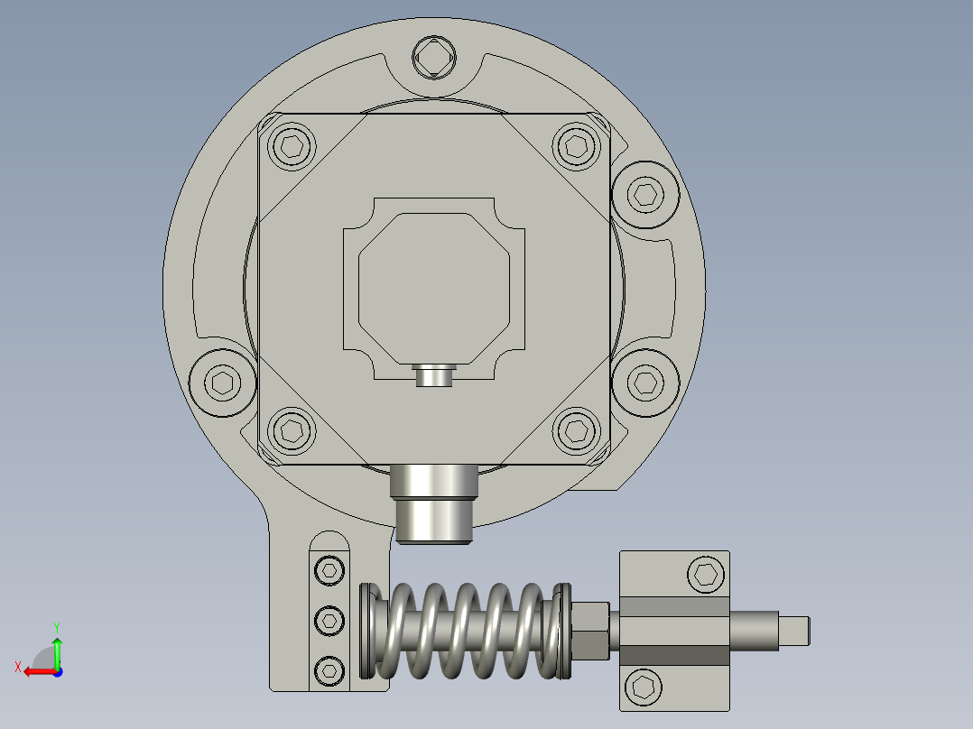 搬运滑台消隙驱动组件v20_双班v30实时备料v4051后视图
