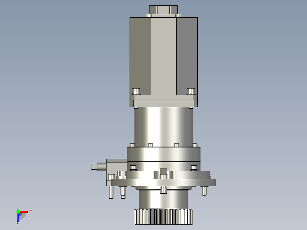 搬运滑台消隙驱动组件v20_双班v30实时备料v4051俯视图