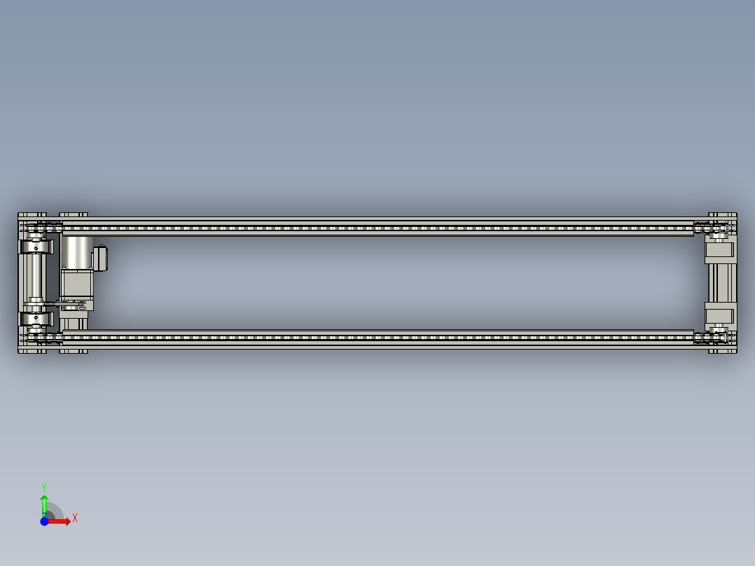 BK1324-02-2000单倍速链前视图