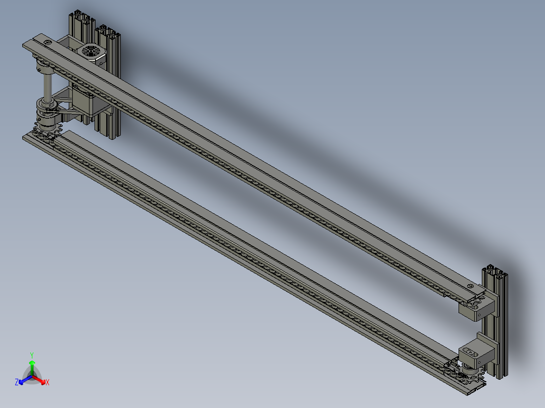 BK1324-02-2000单倍速链正等轴测图