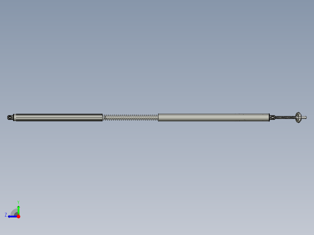 OP80-电撑杆-800最长右视图