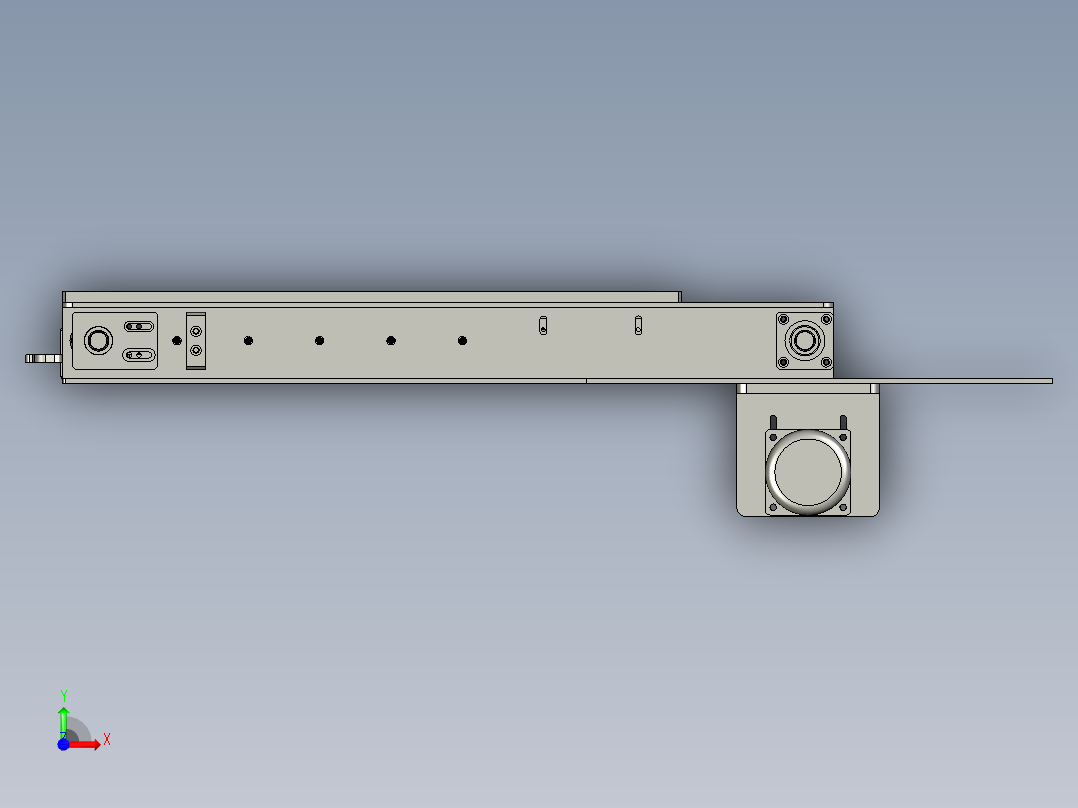 DS0204台车输送组前视图