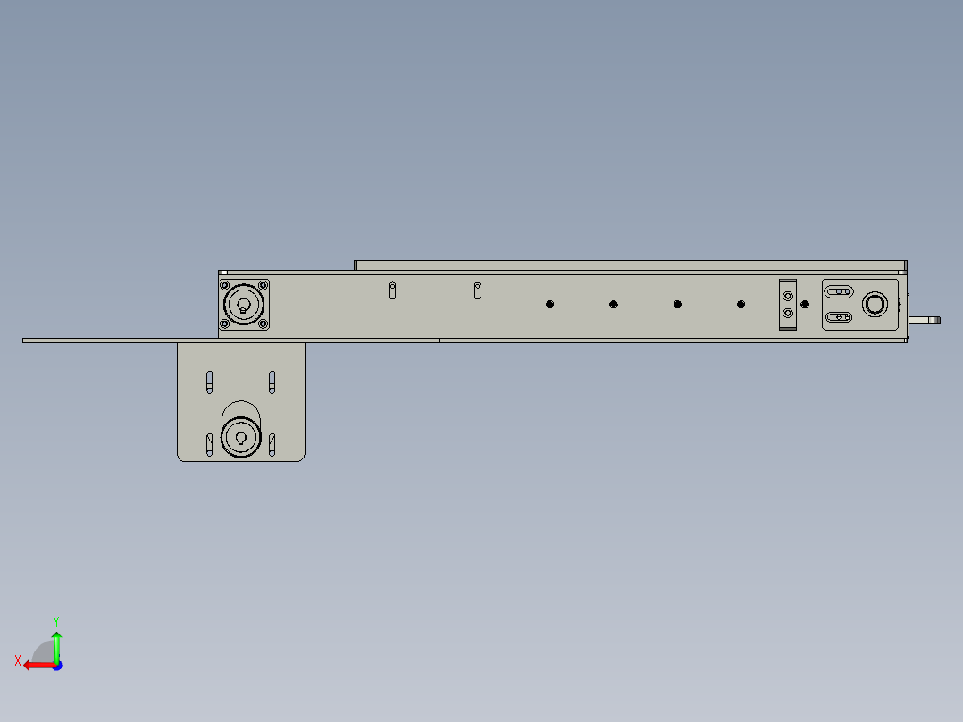 DS0204台车输送组后视图
