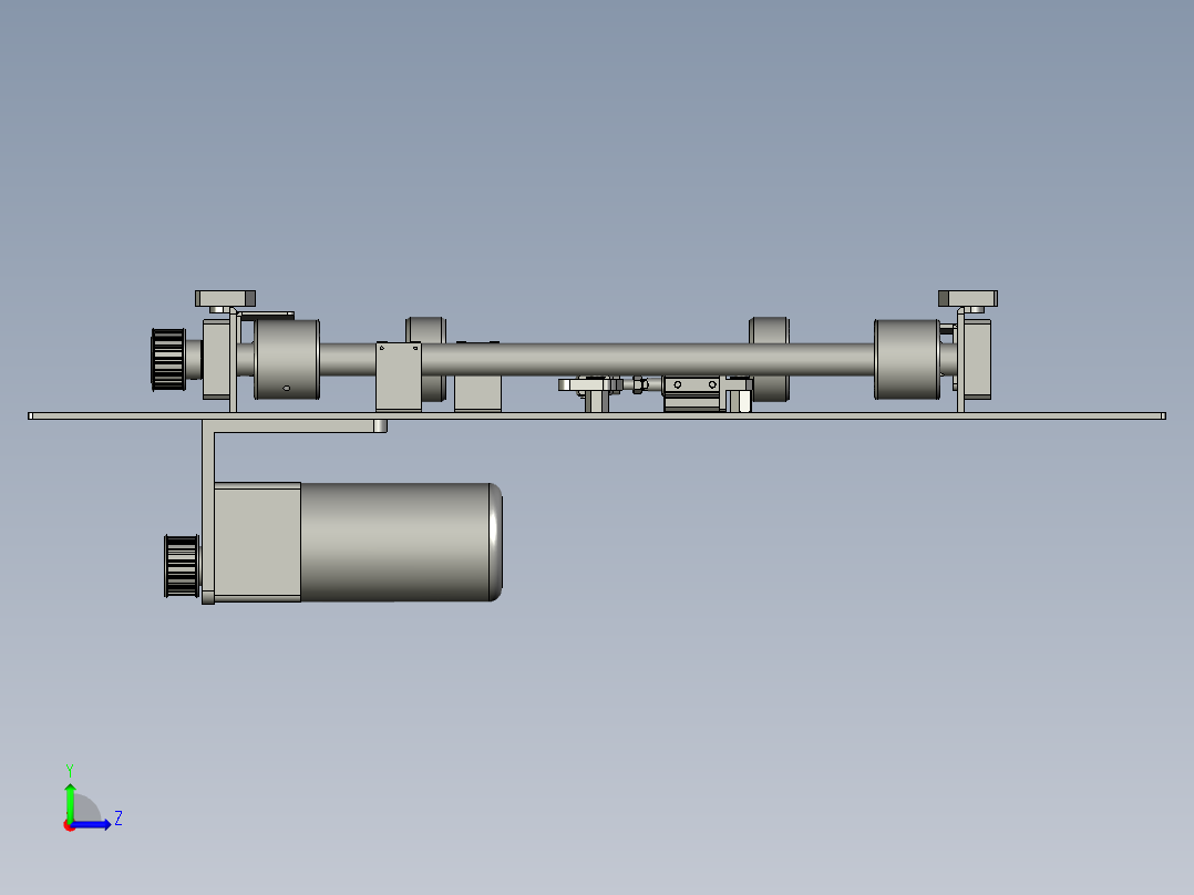 DS0204台车输送组左视图