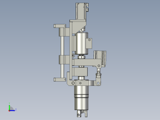 拧盖机构装配左视缩略图