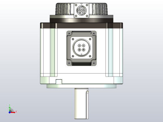 超川伺服电机-CC-M3M100-NN14前视缩略图