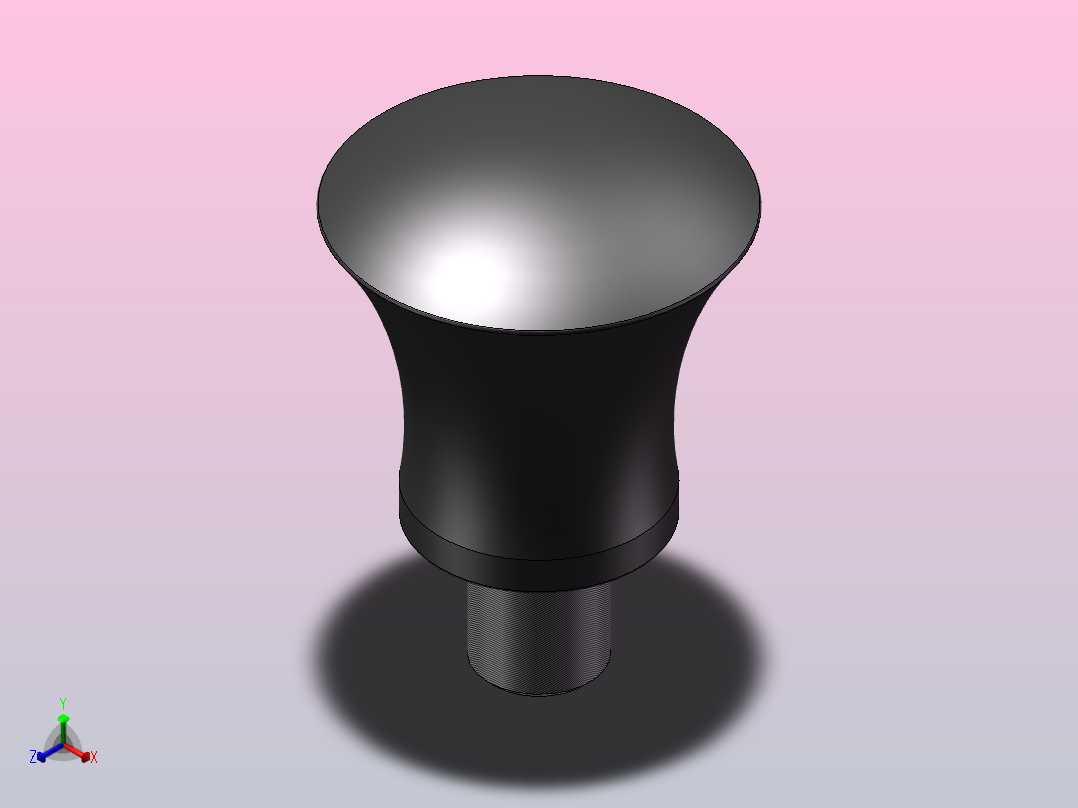 HY8314-1-C把手[HY8314.1＼CM8x25]主视图