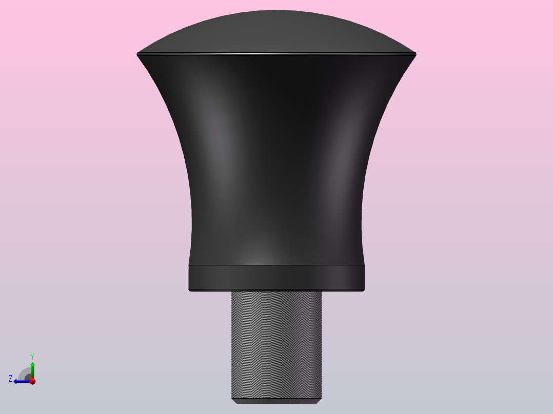 HY8314-1-C把手[HY8314.1＼CM8x25]右视图