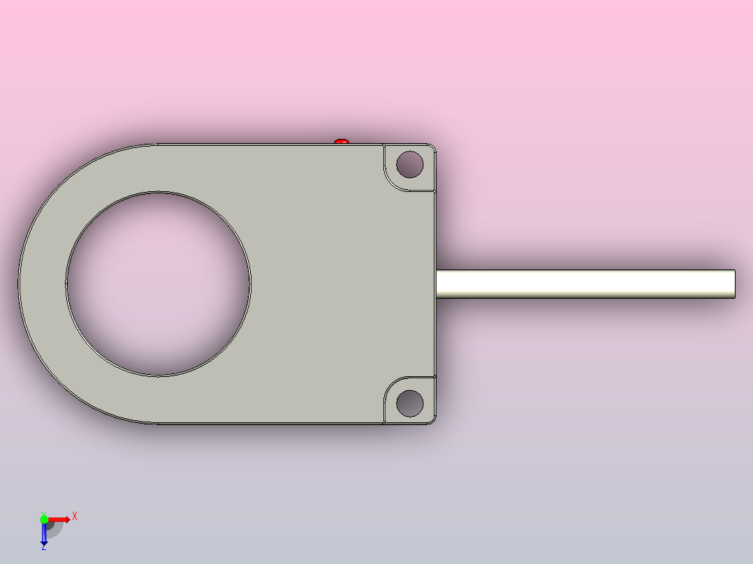 传感器HO30N俯视图