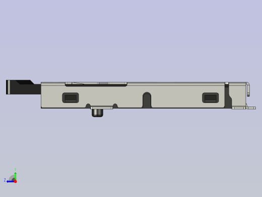A0004796-XKB 连接器 XKTF-015-N SD 卡推推连接器右视缩略图