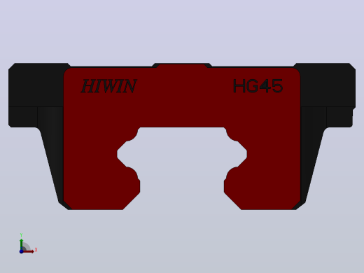滑块HGW45CA（HIWIN）前视缩略图