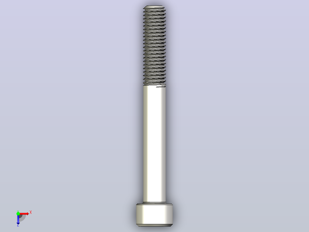 DIN_EN_ISO_4762_M8x70.ipt内六角螺钉俯视图