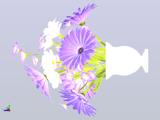 餐桌的插花右视缩略图