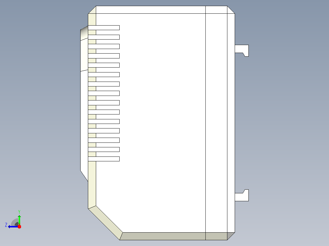TXO011 TXS011温控器[TXO011]右视图