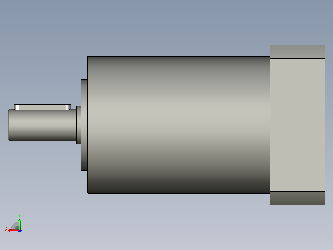 间隙减速器gearbox_gbx060020k_gbk_060_070_2_f后视图
