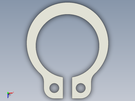User Library-MD52C150DN15-2_DN15~20SnapRing.prt俯视缩略图