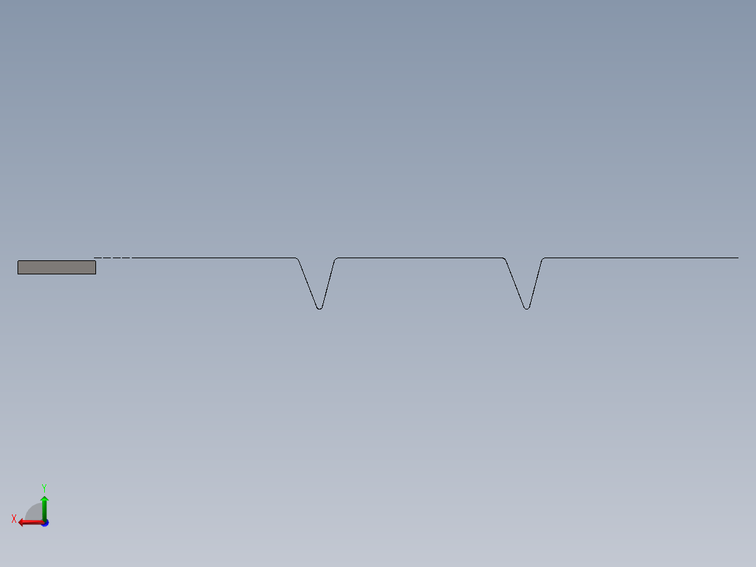 全自动铜膜信号线切割检测自动化生产线（sw20可编辑+工程图）后视图