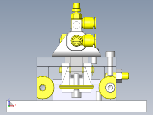 工件挤出装置前视缩略图