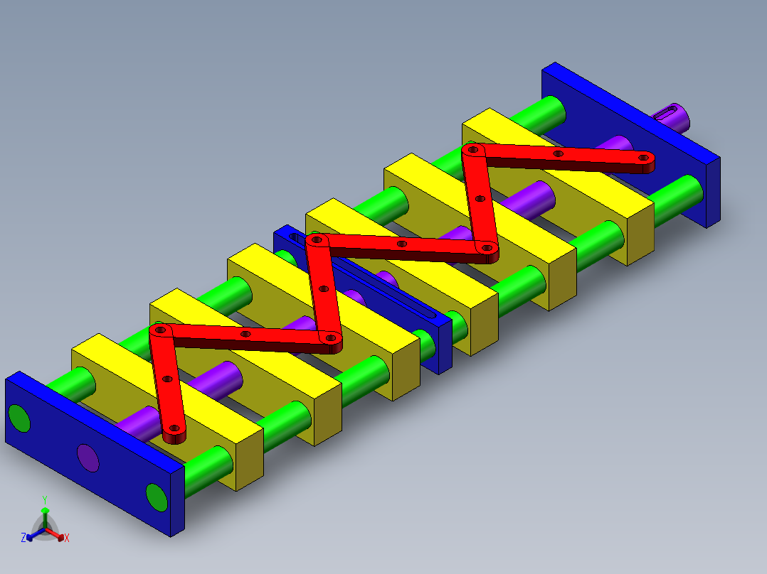 等间距调节机构sw17可编辑