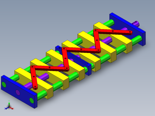 等间距调节机构sw17可编辑