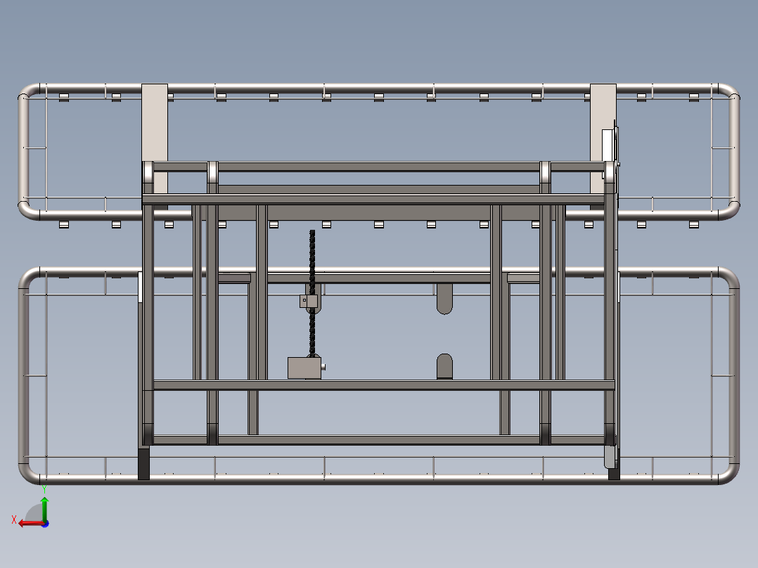 电动沙发床座椅后视图