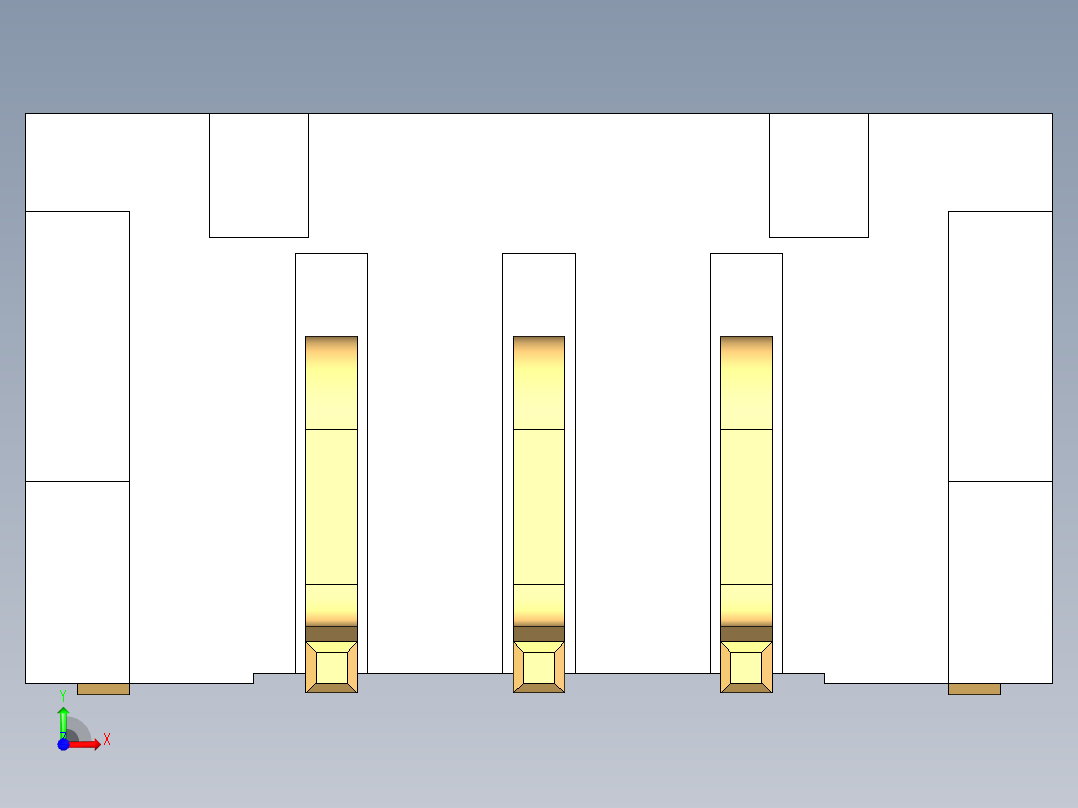 JST-S3B-PH-SM4-TB前视图