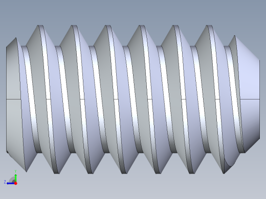 UNC 平头紧定螺钉-UNC SET SCREW 4-40 x 0.187.STEP右视缩略图