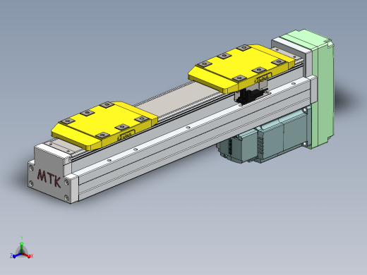 GTH内嵌丝杆全封闭GTH8S-BM-400W