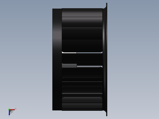 离心风轮俯视缩略图