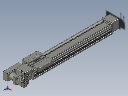威洛博直线电机模组EB16-L208-S800-BR-ZP75-MS3-5K正等轴测缩略图