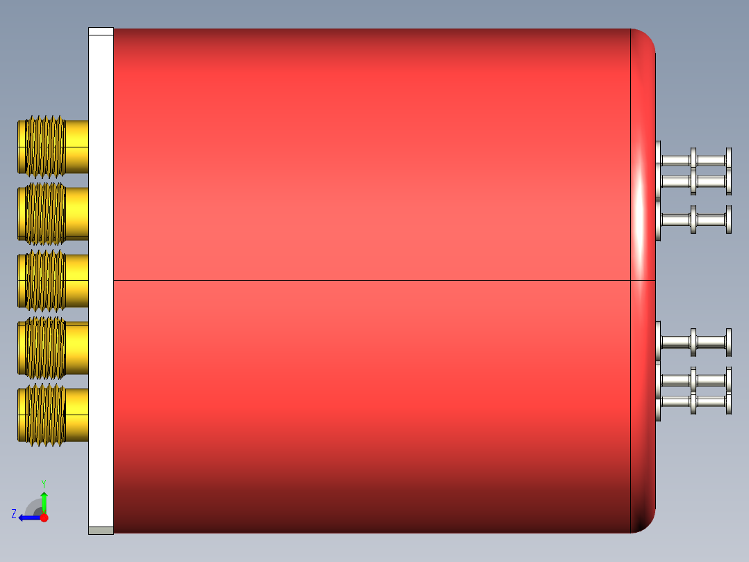 SMA接口24右视图