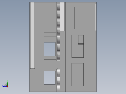 房子 3D右视缩略图